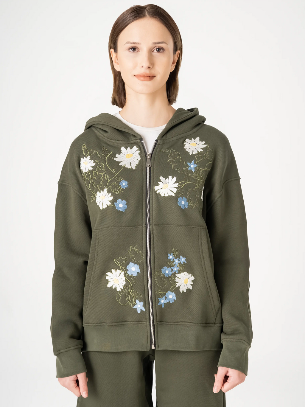 MEADOW BLOOM  ZIP HOODIE